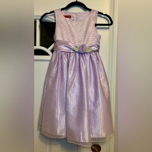 Elegant Lavender Kids Dress